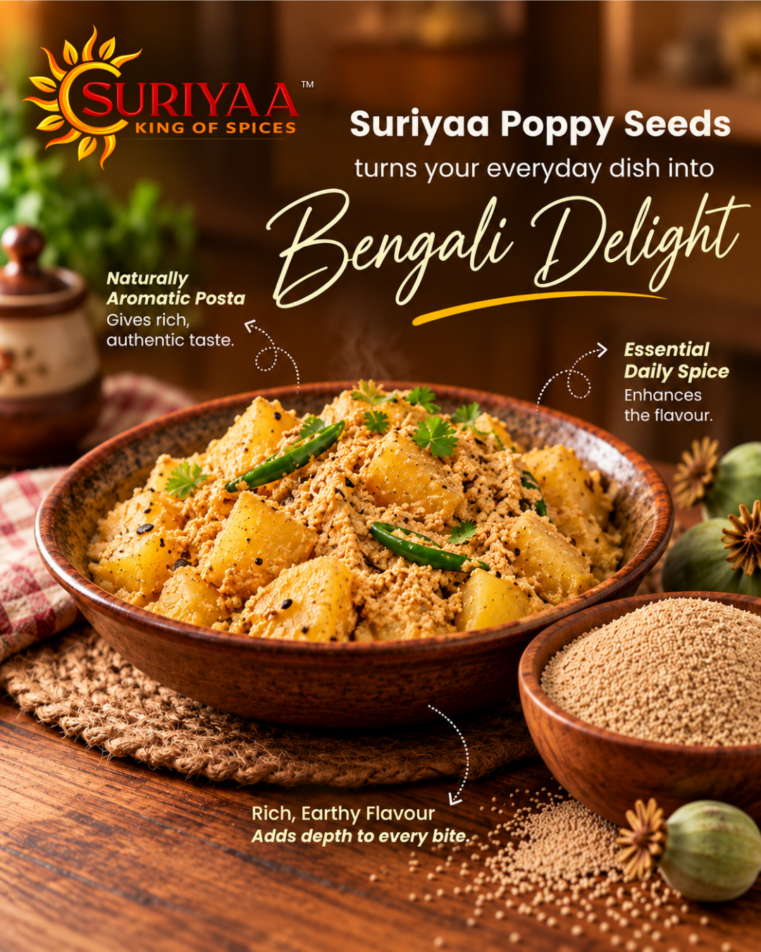 Suriyaa Premium Poppy Seeds (Posta)