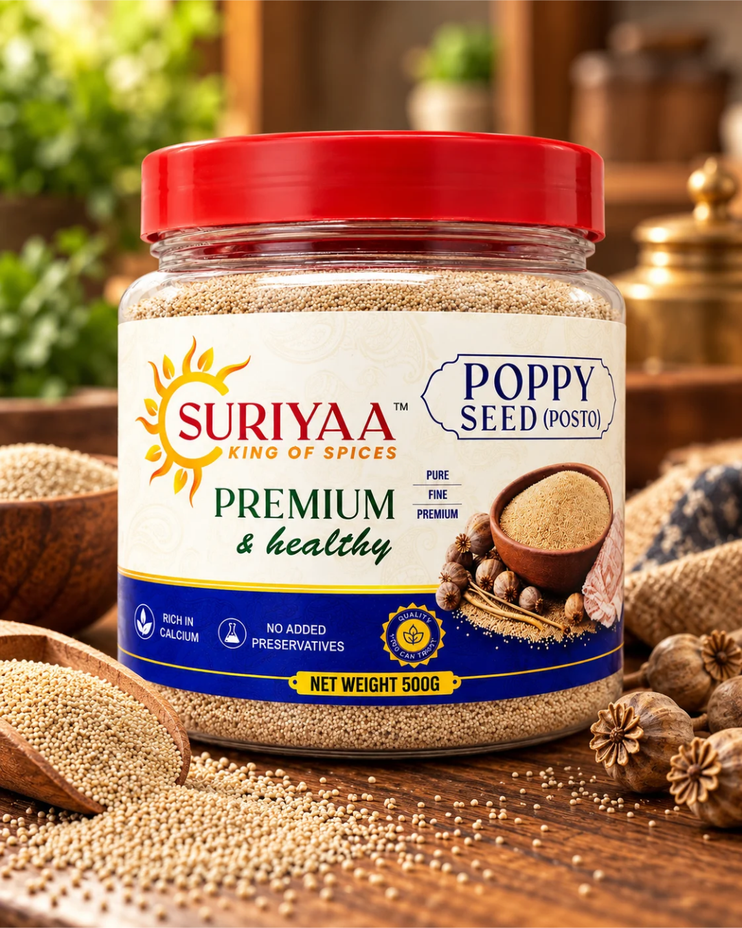 Suriyaa Premium Poppy Seeds (Posta)